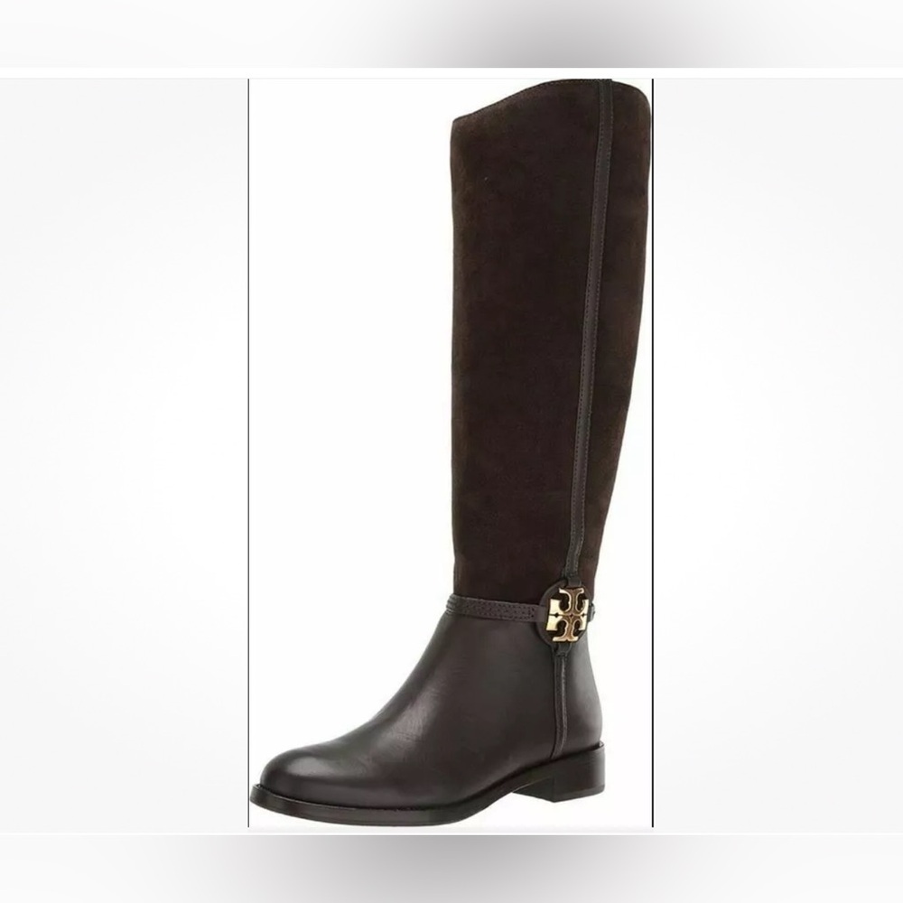 Tory Burch Black Over the Knee Boots